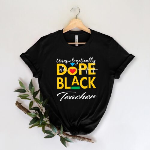 Black History Month African American Teacher Shirt image 0