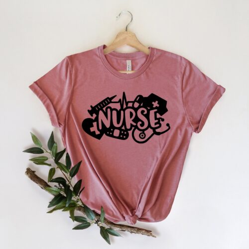 Hero Nurse Cute Appreciation Stethoscope Week Shirt image 0