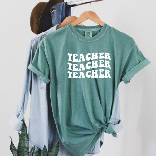 Retro Teacher Cute Back To School Appreciation Shirt image 0