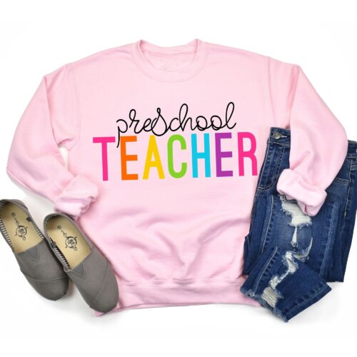 Preschool Teacher Custom Appreciation Pre-K Sweatshirt image 0