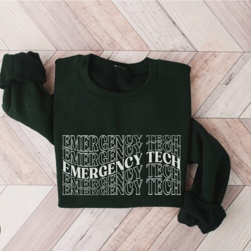 Emergency ER Technician Registered Nurse Appreciation Week Sweatshirt image 0