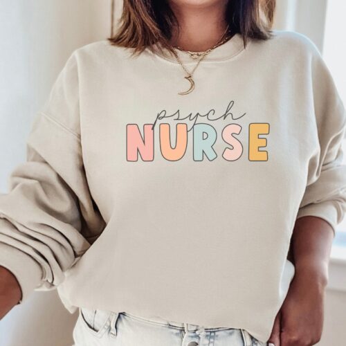 Psych Nurse Medical School Graduation Cute Sweatshirt image 0