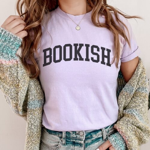 Bookish Lover Library English Teacher Reading Club Shirt image 0