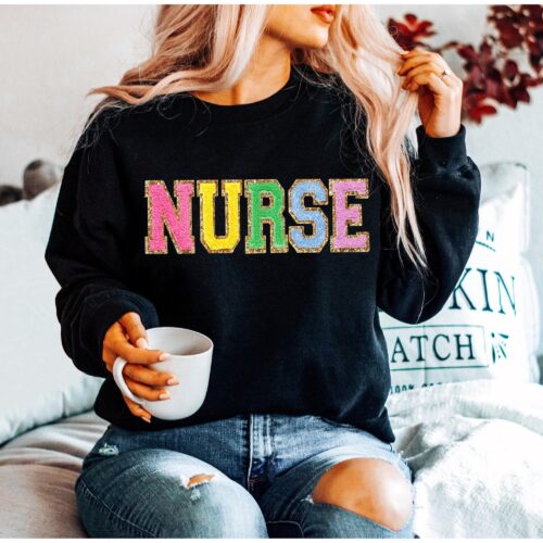 Nurse School Graduation Cute Med Student Sweatshirt image 0