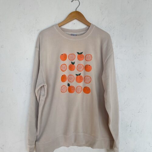 Oranges Garden Fruit Plant Lover Foodie Sweatshirt image 0