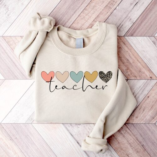 Teacher Appreciation Cute Funny Team Elementary School Sweatshirt image 0