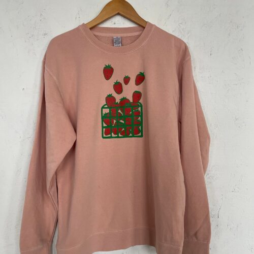 Strawberry Gardening Lovers Fruit Foodie Sweatshirt image 0