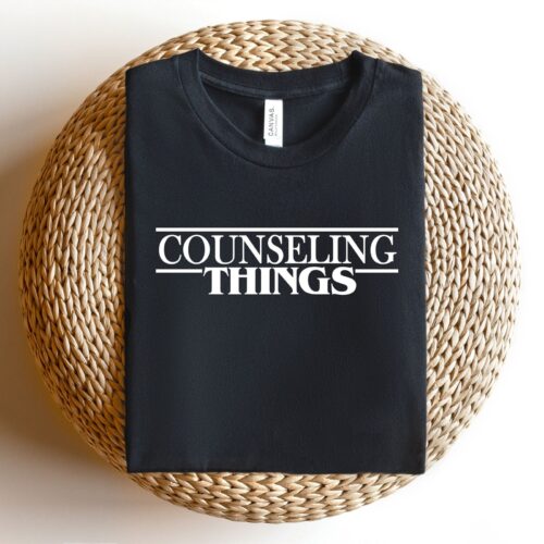 Counseling Things Funny Teacher Life Inspired Back To School Shirt image 0