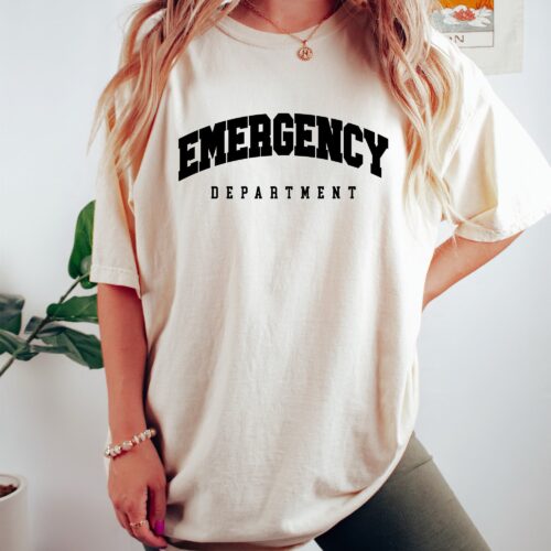 Nurse Emergency Department RN Appreciation Graduation ER ED Shirt image 0