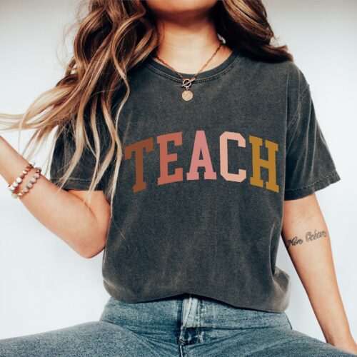 Teach Back To School Team Cute Group Appreciation Shirt image 0