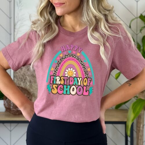 Happy First Day Of The School Kids Gaming Teacher Shirt image 0