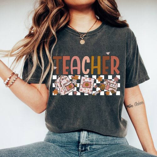 Cute Teacher Appreciation Back to School Elementary New Shirt image 0