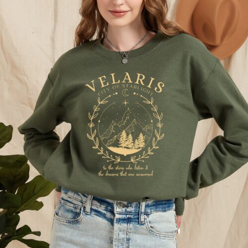 Vintage City Of Starlight Reading Book Fandom Teacher Librarian Bibliophile Sweatshirt image 0