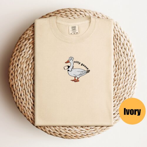 Embroidered Nurse Silly Goose University Bumps Shirt image 0