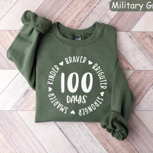 100 Days Celebration Back to School Teacher Kids Shirt image 0