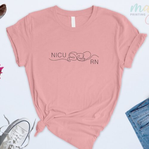 NICU RN Nurse Appreciation Neonatal Intensive Care Unit Shirt image 0