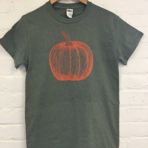 Pumpkin Halloween Foodie Gardening Cute Plant Shirt image 0