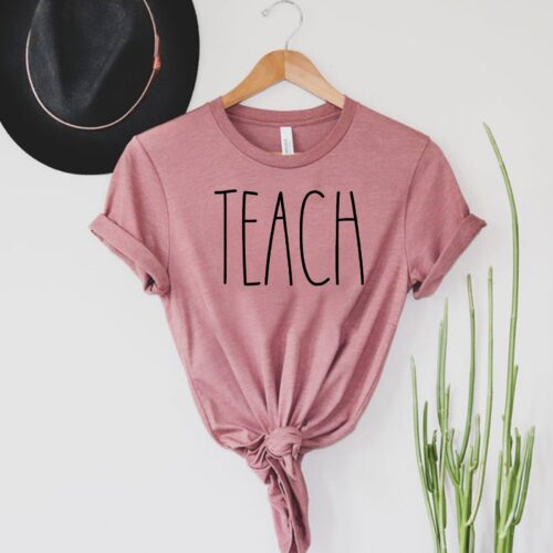 Teacher Rae Dunn Inspired Cute Appreciation School Shirt image 0