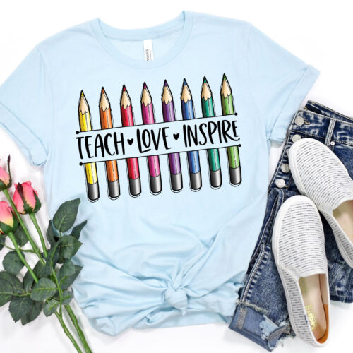 Teach Love Inspire Kindergarten Field Trip Canyon Cute Shirt image 0