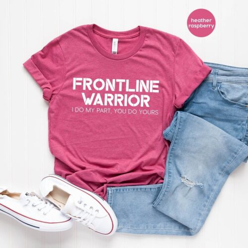 Nurse Graduation Frontline Warrior Hero Doctor Essential Shirts image 0