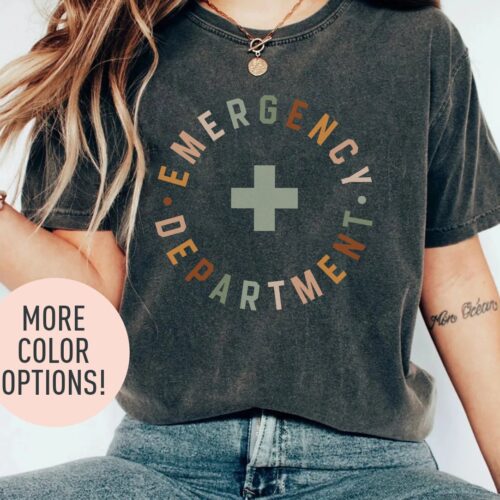 Emergency Department ER Nurse Emergency New Grad Shirt image 0