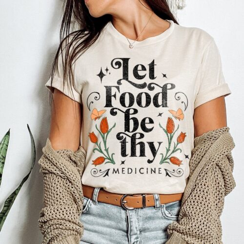 Homestead Mama Crunchy Holistic Health Gardening Mother's Day Herb Garden Raw Milk Shirt image 0