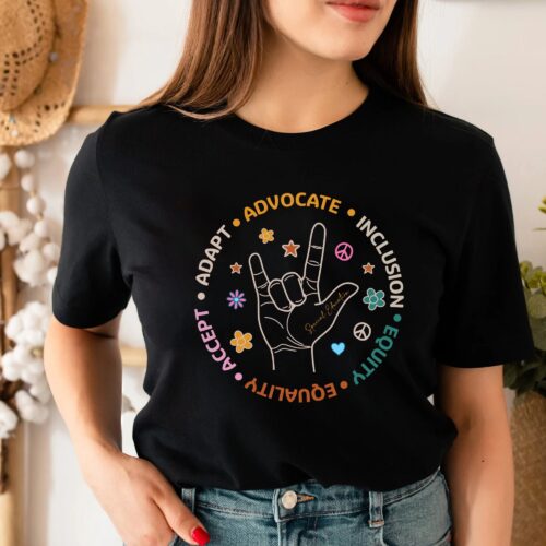 Special Education Teacher Sped ABA BCBA RBT Inclusion Neurodiversity Shirt image 0