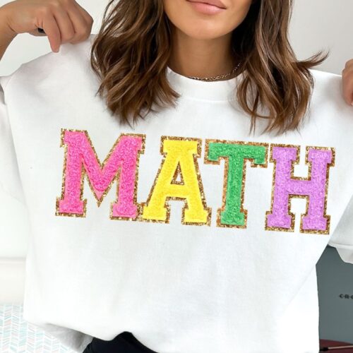 Math Teacher Appreciation IDM International Day Cute Sweatshirt image 0