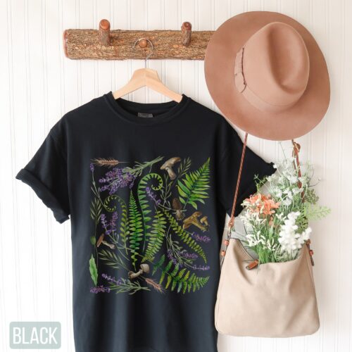 Fern Forester Botanical Gardening Plant Nature Shirt image 1