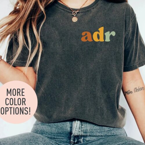 ADR Ain't Doin' Right Doctor Medicine Vet Staff Animal Nurse Funny Shirt image 0