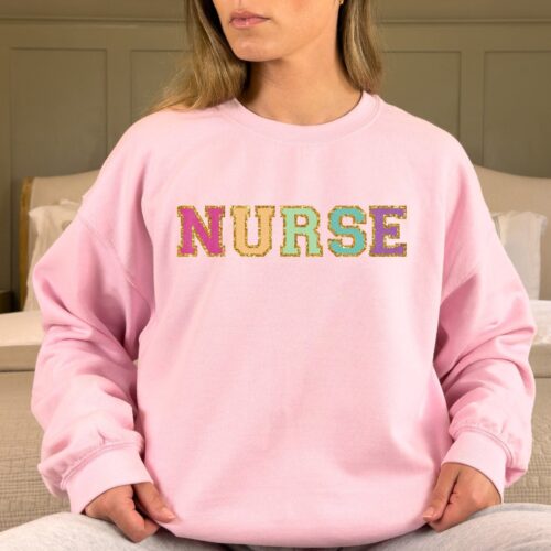 Nurse School Thank You Birthday Graduation Student Sweatshirt image 0