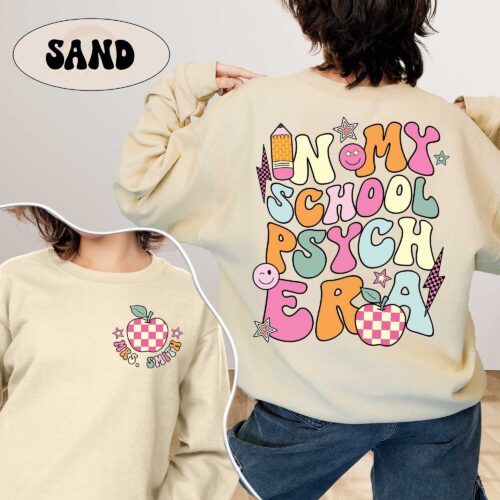 School Psychologist Custom Personalized Teacher Graduation Shirt image 0