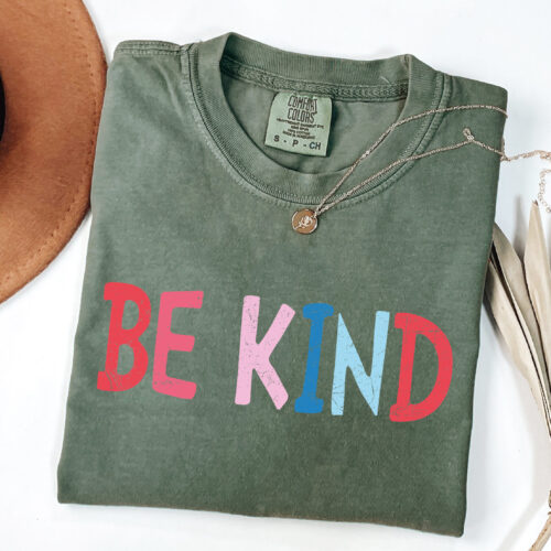 Retro Be Kind Teacher Back to School Elementary Shirt image 0