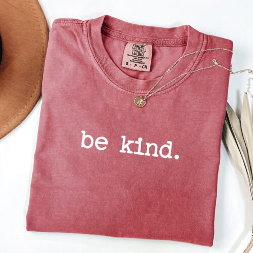 Cute Be Kind Shirt Teacher Choose Back to School Elementary Shirt image 0