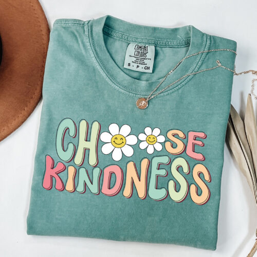 Cute Teacher Choose Kindness Back to School Elementary Shirt image 0