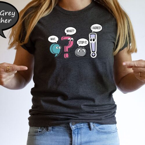 Wait What Stop It I Agree Funny Grammar Teacher Appreciation Synonym Roll Shirt image 0